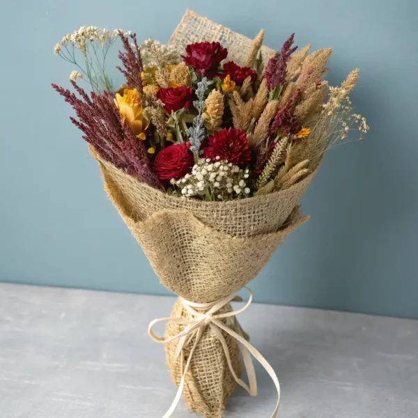 Mixed Dried Flower Bouquet
